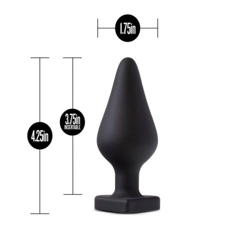 Temptasia Fuck Me Butt Plug Black - Image 3