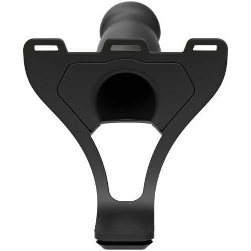 Be Bold 8in Large Dong 2 Pc Hollow Silicone Strap-On Set - Image 4