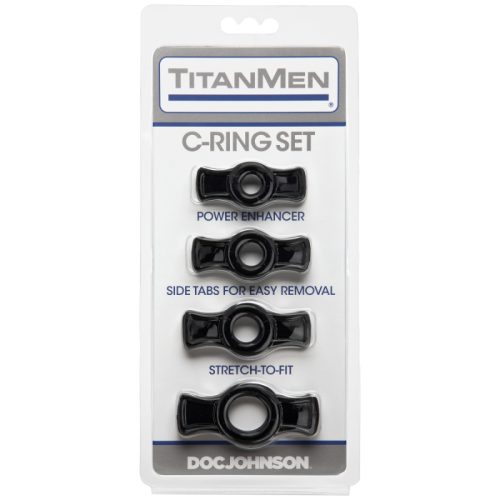 Cock Ring Set Black - Image 3