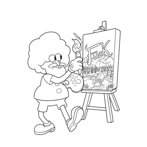 Suck My Crayon Colouring Book - Image 3