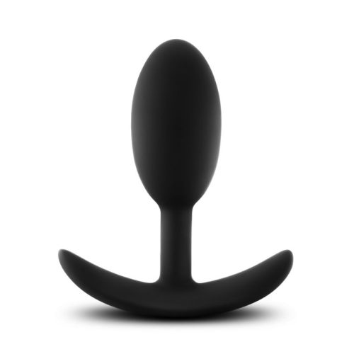 Anal Adventures Platinum Silicone Vibra Slim Plug Medium - Image 4