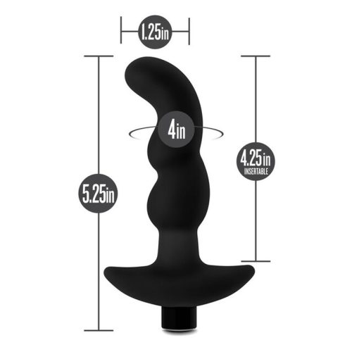 Anal Adventures Platinum Silicone Prostate Massager 03 - Image 5