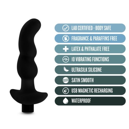 Anal Adventures Platinum Silicone Prostate Massager 03 - Image 7