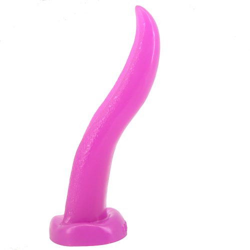 Tongue Shape Anal Plug Purple - Image 5