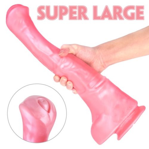 Duke Horse Dong w Balls Pink XXL - Image 4
