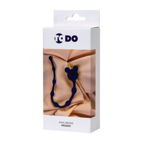 ToDo Froggy Anal Chain Navy Blue - Image 3