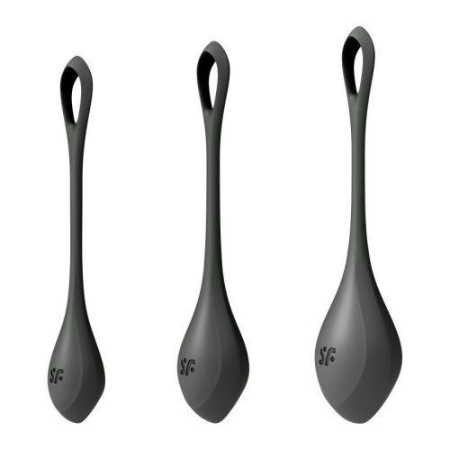 Satisfyer Yoni Power Balls 2 Black 3 Pc Set - Image 5