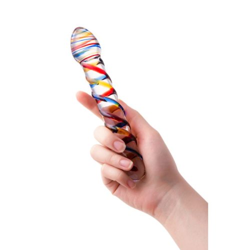 Sexus Glass Dildo Tropicana 19.5cm - Image 5