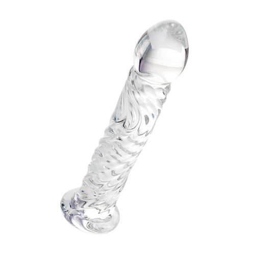 Sexus Glass Dildo Clear 16cm - Image 3