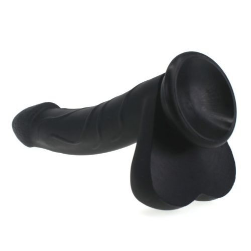 Realistic Cock w Balls Black - Image 5