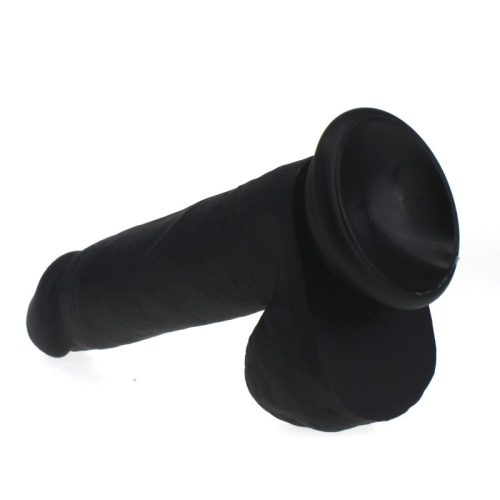 Thick Realistic Cock w Balls Black - Image 6