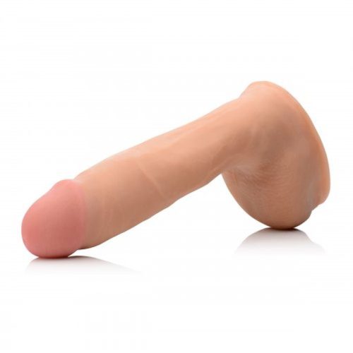 8in Dual Density Squirting Dildo w Balls Reservoir - Image 5