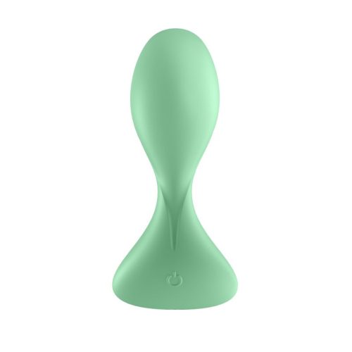 Satisfyer Trendsetter Connect App Vibrating Anal Plug Light Green - Image 5