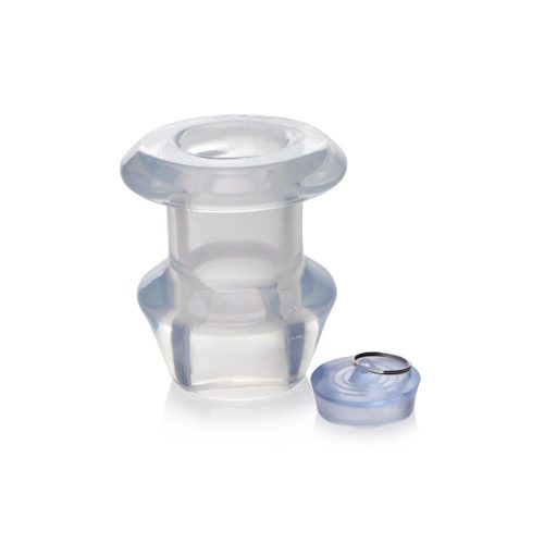 Ass Bung Clear Hollow Anal Dilator 4in X Large - Image 7