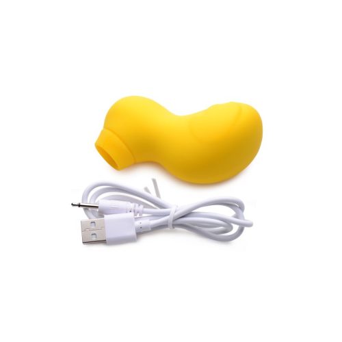 Sucky Ducky Silicone Clitoral Stimulator Yellow - Image 3
