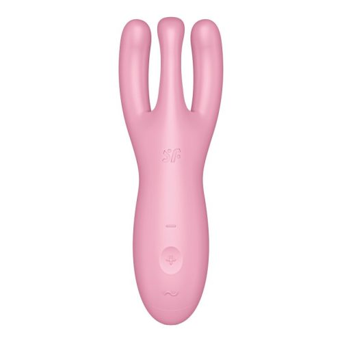 Satisfyer Threesome 4 Connect App Layon Vibrator Pink