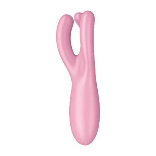 Satisfyer Threesome 4 Connect App Layon Vibrator Pink - Image 4