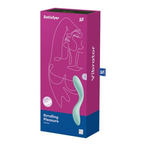 Satisfyer Rrrolling Pleasure G-Spot Vibrator Light Green - Image 5
