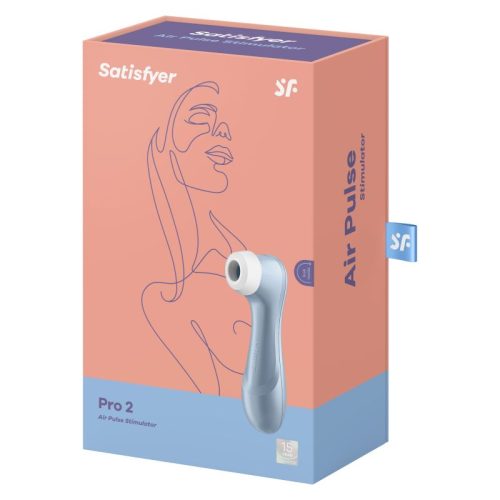 Satisfyer Pro 2 G2 Air Pulse Clitoral Stimulator Blue - Image 8