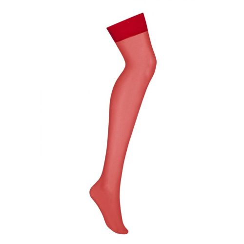 S800 Sheer Stockings Red - Image 4