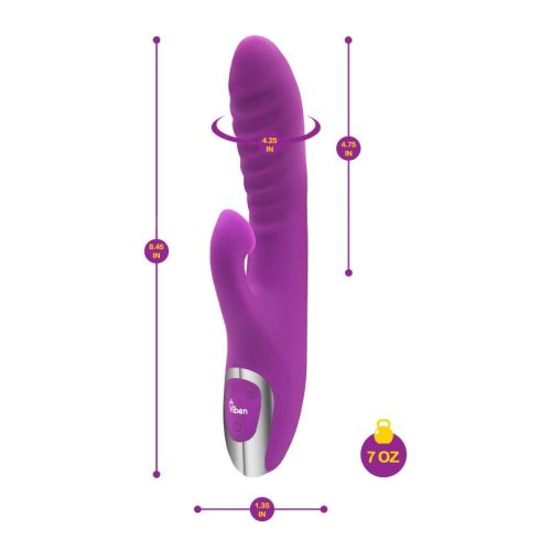 Viben Frenzy Suction Rabbit Vibe Berry - Image 7