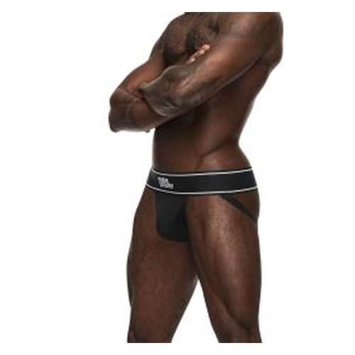 Male Power Modal Rib Jock Black - Image 3