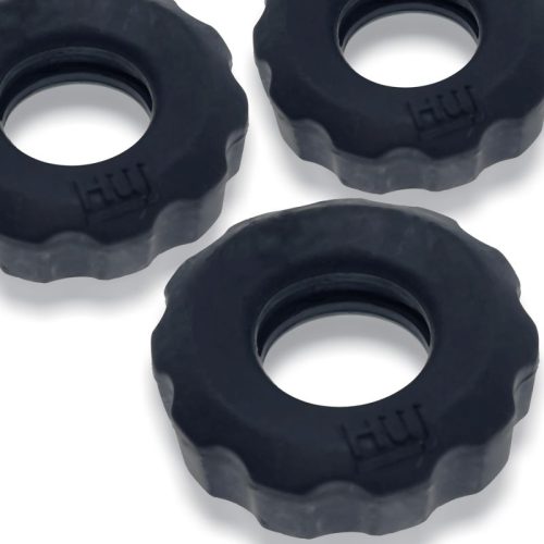 Super Hunkyjunk 3 Pc Cockrings Tar Ice - Image 4