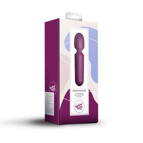 SugarBoo Playful Passion Wand Vibe Burgundy - Image 5