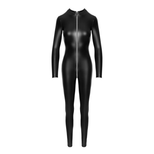 Power Wetlook Catsuit w Front Zipper - Image 5