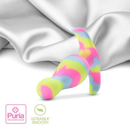 Avant Kaleido Lime Silicone Butt Plug - Image 4