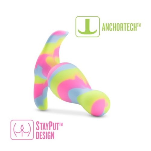 Avant Kaleido Lime Silicone Butt Plug - Image 6