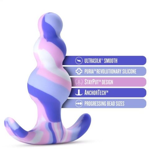 Avant Twilight Blue Silicone Butt Plug - Image 6