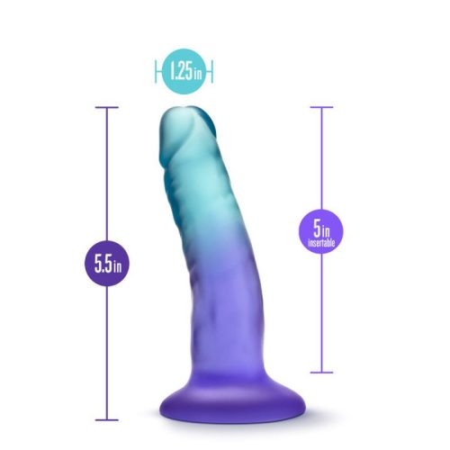 B Yours Morning Dew 5in Dildo Sapphire - Image 5