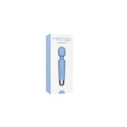 Shibari Mini Wand Halo 20X Powder Blue - Image 5