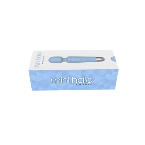 Shibari Mini Wand Halo 20X Powder Blue - Image 6
