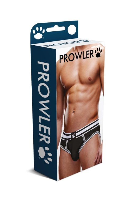 Prowler Open Brief Black/White - Image 4