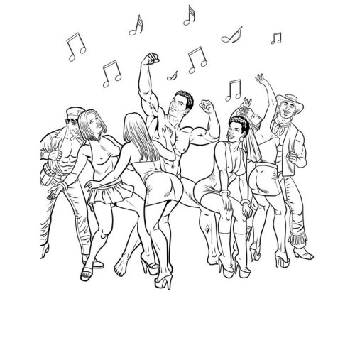 Bachelorette Party Colouring Book - Image 4