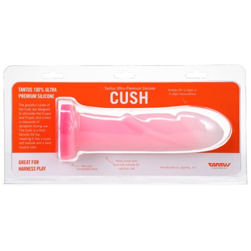 Cush Dual Density Dildo Rose Quartz - Image 6