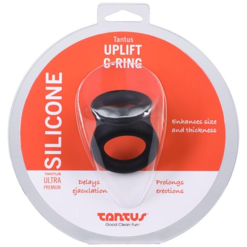 Uplift Silicone Cock Ring Onyx - Image 6