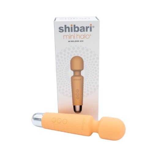 Shibari Mini Wand Halo 20X Peach - Image 3