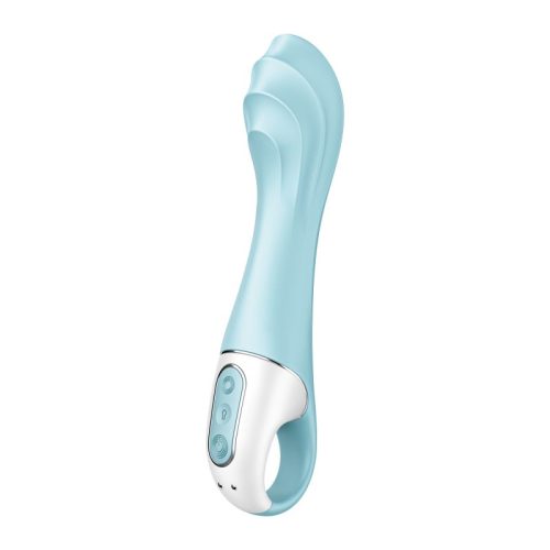 Satisfyer Air Pump Vibrator 5+ Blue - Image 5