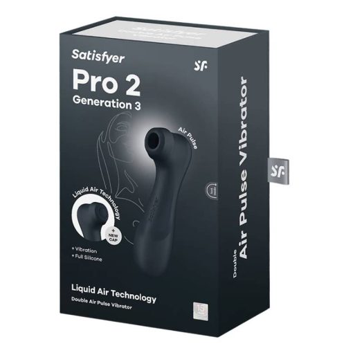 Satisfyer Pro 2 Gen 3 Clitoral Stimulator Black - Image 6