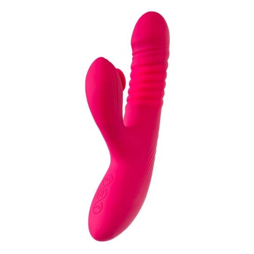 JOS Seri Thrusting Vibrator with Clitoral Stimulator Pad - Image 3