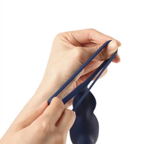 VibraDuo Vibrating Anal Probe and Perineum Stim with Cockring - Image 5