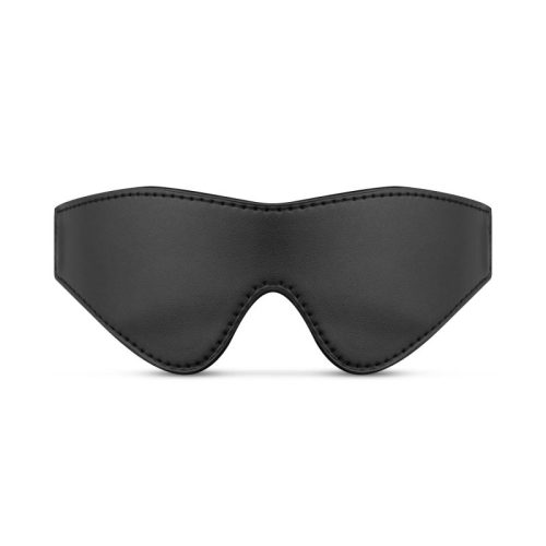 Faux Leather Blindfold Black - Image 5