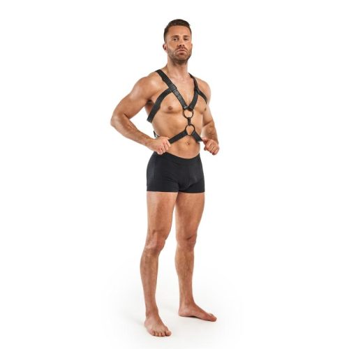 Rocco Bondage Harness Black - Image 3