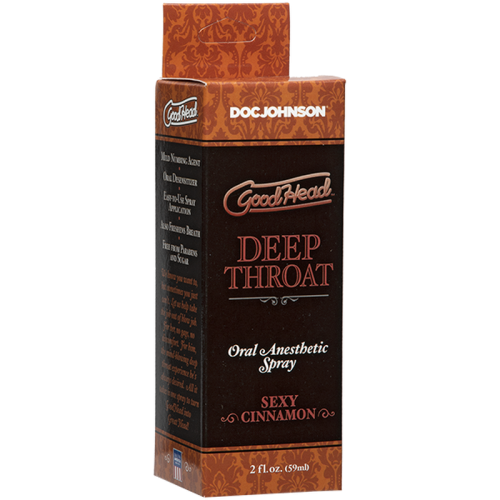 GoodHead Deep Throat Spray Cinnamon 59ml - Image 3