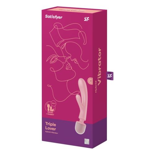 Satisfyer Triple Lover Pink - Image 3