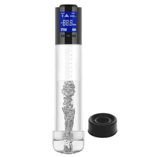 Smart Rechargeable LCD Penis Pump w Sleeve and Donut - Image 5