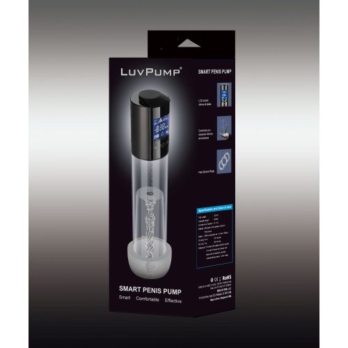 Smart Rechargeable LCD Penis Pump w Sleeve and Donut - Image 7